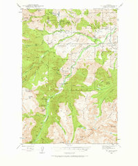 preview thumbnail of historical topo map of Stillwater County, MT in 1939