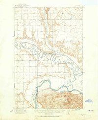 1914 Map of Nashua, 1965 Print
