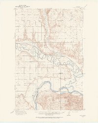 1914 Map of Nashua, 1965 Print