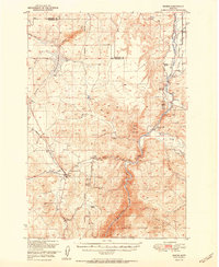 Download a high-resolution, GPS-compatible USGS topo map for Norris, MT (1951 edition)
