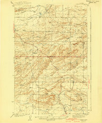 1941 Map of Dupuyer, MT