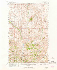 preview thumbnail of historical topo map of Hill County, MT in 1959