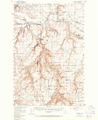 Download a high-resolution, GPS-compatible USGS topo map for Stockett, MT (1965 edition)