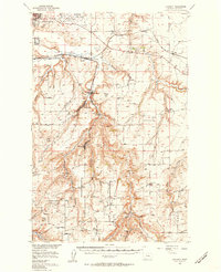 Download a high-resolution, GPS-compatible USGS topo map for Stockett, MT (1957 edition)