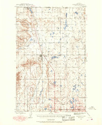 Download a high-resolution, GPS-compatible USGS topo map for Sunburst, MT (1968 edition)