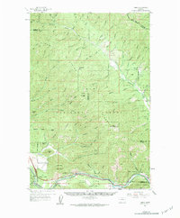 Download a high-resolution, GPS-compatible USGS topo map for Tarkio, MT (1984 edition)
