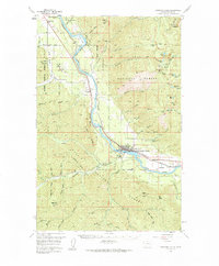 Download a high-resolution, GPS-compatible USGS topo map for Thompson Falls, MT (1984 edition)