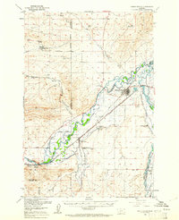 Download a high-resolution, GPS-compatible USGS topo map for Three Forks, MT (1961 edition)