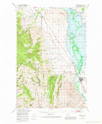 Download a high-resolution, GPS-compatible USGS topo map for Townsend, MT (1983 edition)