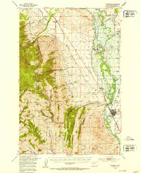 Download a high-resolution, GPS-compatible USGS topo map for Townsend, MT (1953 edition)
