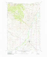 Download a high-resolution, GPS-compatible USGS topo map for Twin Bridges, MT (1986 edition)