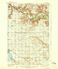 1937 Map of Toole County, MT