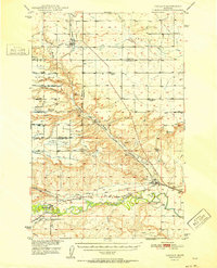 Download a high-resolution, GPS-compatible USGS topo map for Vaughn, MT (1952 edition)