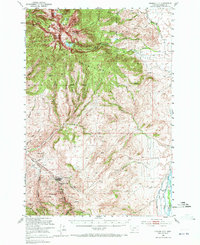 Download a high-resolution, GPS-compatible USGS topo map for Virginia City, MT (1972 edition)