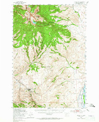 Download a high-resolution, GPS-compatible USGS topo map for Virginia City, MT (1965 edition)