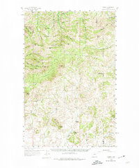 Download a high-resolution, GPS-compatible USGS topo map for Warrick, MT (1974 edition)