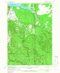 Download a high-resolution, GPS-compatible USGS topo map for West Yellowstone, MT (1966 edition)