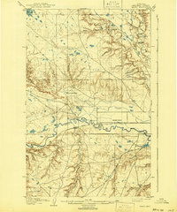 1904 Map of Yantic, 1941 Print