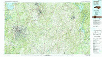 Download a high-resolution, GPS-compatible USGS topo map for Charlotte, NC (1991 edition)