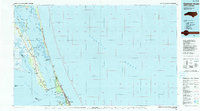 1985 Map of Currituck Sound, 1990 Print