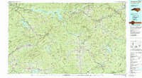 Download a high-resolution, GPS-compatible USGS topo map for Fontana Lake, NC (1983 edition)