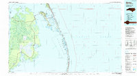 Download a high-resolution, GPS-compatible USGS topo map for Manteo, NC (1990 edition)
