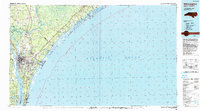 Download a high-resolution, GPS-compatible USGS topo map for Wilmington, NC (1990 edition)