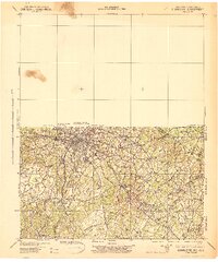 1942 Map of Charlotte
