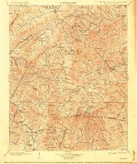 1902 Map of Cranberry, 1914 Print