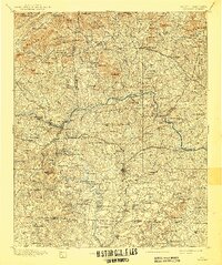 1895 Map of Hickory, 1941 Print