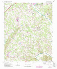 Download a high-resolution, GPS-compatible USGS topo map for Advance, NC (1987 edition)