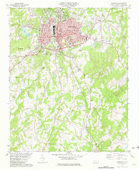Download a high-resolution, GPS-compatible USGS topo map for Albemarle, NC (1982 edition)