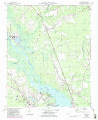 Download a high-resolution, GPS-compatible USGS topo map for Askin, NC (1983 edition)