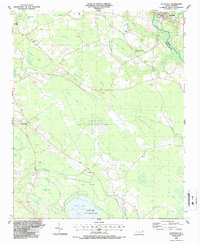 Download a high-resolution, GPS-compatible USGS topo map for Autryville, NC (1987 edition)
