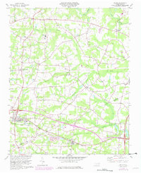 Download a high-resolution, GPS-compatible USGS topo map for Bailey, NC (1982 edition)