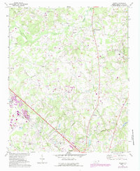 Download a high-resolution, GPS-compatible USGS topo map for Bakers, NC (1987 edition)