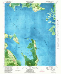 Download a high-resolution, GPS-compatible USGS topo map for Barco, NC (1987 edition)