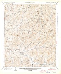 Download a high-resolution, GPS-compatible USGS topo map for Barnardsville, NC (1947 edition)