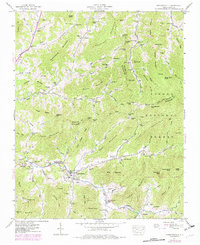 Download a high-resolution, GPS-compatible USGS topo map for Barnardsville, NC (1979 edition)