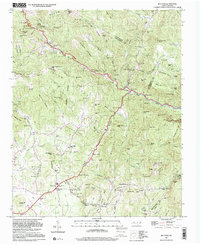 Download a high-resolution, GPS-compatible USGS topo map for Bat Cave, NC (2001 edition)