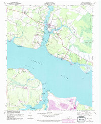 Download a high-resolution, GPS-compatible USGS topo map for Bath, NC (1994 edition)