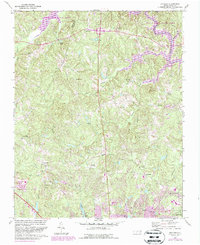 Download a high-resolution, GPS-compatible USGS topo map for Bayleaf, NC (1987 edition)