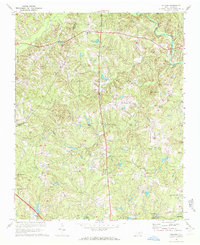 Download a high-resolution, GPS-compatible USGS topo map for Bayleaf, NC (1972 edition)