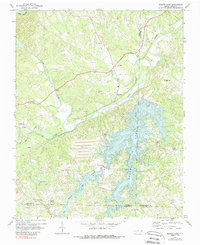 Download a high-resolution, GPS-compatible USGS topo map for Belews Lake, NC (1988 edition)