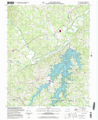Download a high-resolution, GPS-compatible USGS topo map for Belews Lake, NC (2003 edition)
