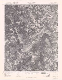 1977 Map of Belews Lake, 1979 Print