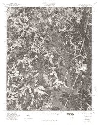 1976 Map of Belmont, 1978 Print