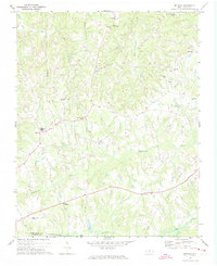 preview thumbnail of historical topo map of Rockingham County, NC in 1971