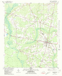 Download a high-resolution, GPS-compatible USGS topo map for Beulaville, NC (1981 edition)