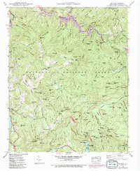 Download a high-resolution, GPS-compatible USGS topo map for Big Ridge, NC (1992 edition)